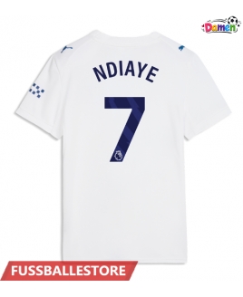 Günstige Manchester City Iliman Ndiaye #7 3rd trikot Damen 2026-27 Kurzarm
